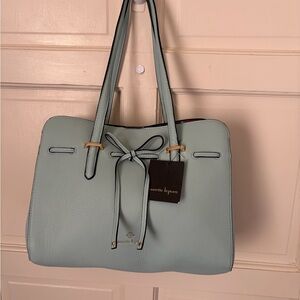 Nanette Lepore Sky Blue Tote Bag